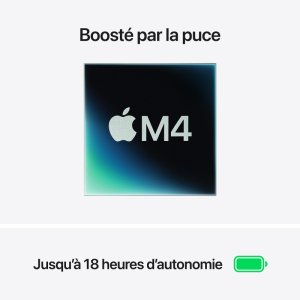 Apple MacBook Air M4 13" / 24 Go / 512 Go SSD / Midnight
