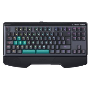 Clavier filaire gaming Nacon  Optique-mécanique /  Azerty /  Gris et Noir