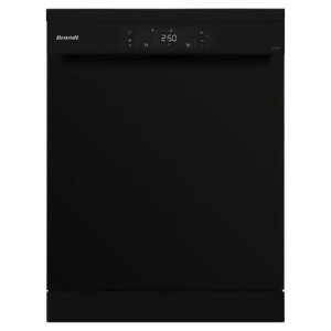 Lave vaisselle BRANDT 16 couverts / BLACK avec afficheur + Blender 2en1 400W Offert