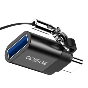 Mini Adaptateur GS06 Type-C OTG / Noir
