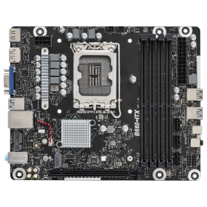 Mini Pc de bureau ASRock Barebone Série DeskMeet B660 / Noir