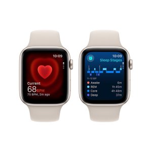 Apple Watch SE GPS 44mm / Starlight Aluminum