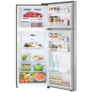 Réfrigérateur LG No Frost Smart INVERTER double portes 360 Litres / Platinum Silver / + 100DT Bon de Réduction